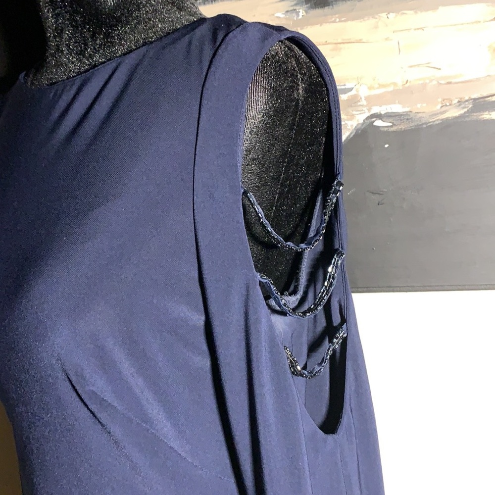 RALPH LAUREN LONG SLEEVE GOWN - Picture 6 of 12